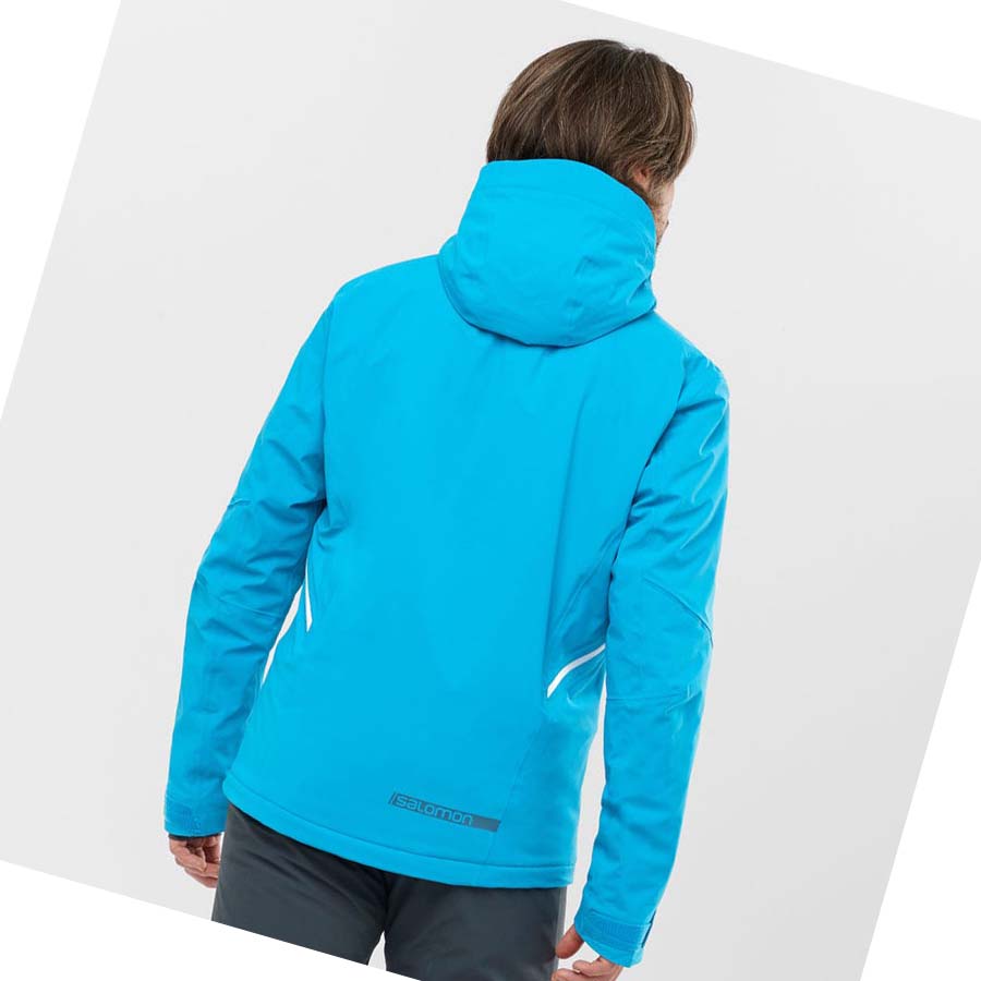 Chaquetas De Esquí Salomon BRILLIANT Hombre Azules | MX 3325CTV